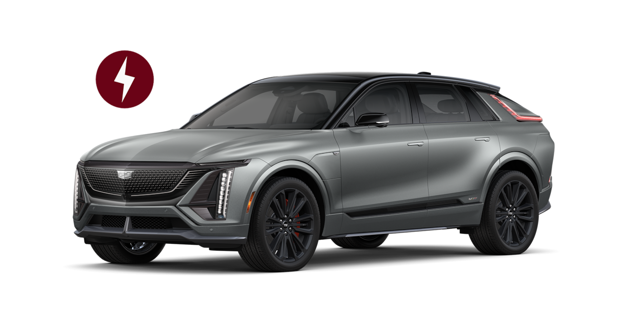 A Side Profile Of The Magnus Matte 2026 Cadillac Lyriq V A Side Profile Of The Magnus Matte 2026 Cadillac Lyriq V