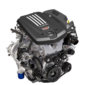 Detailed Vehicle Engine Assembly