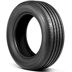 Two Tires with Alloy Wheels Side by Side