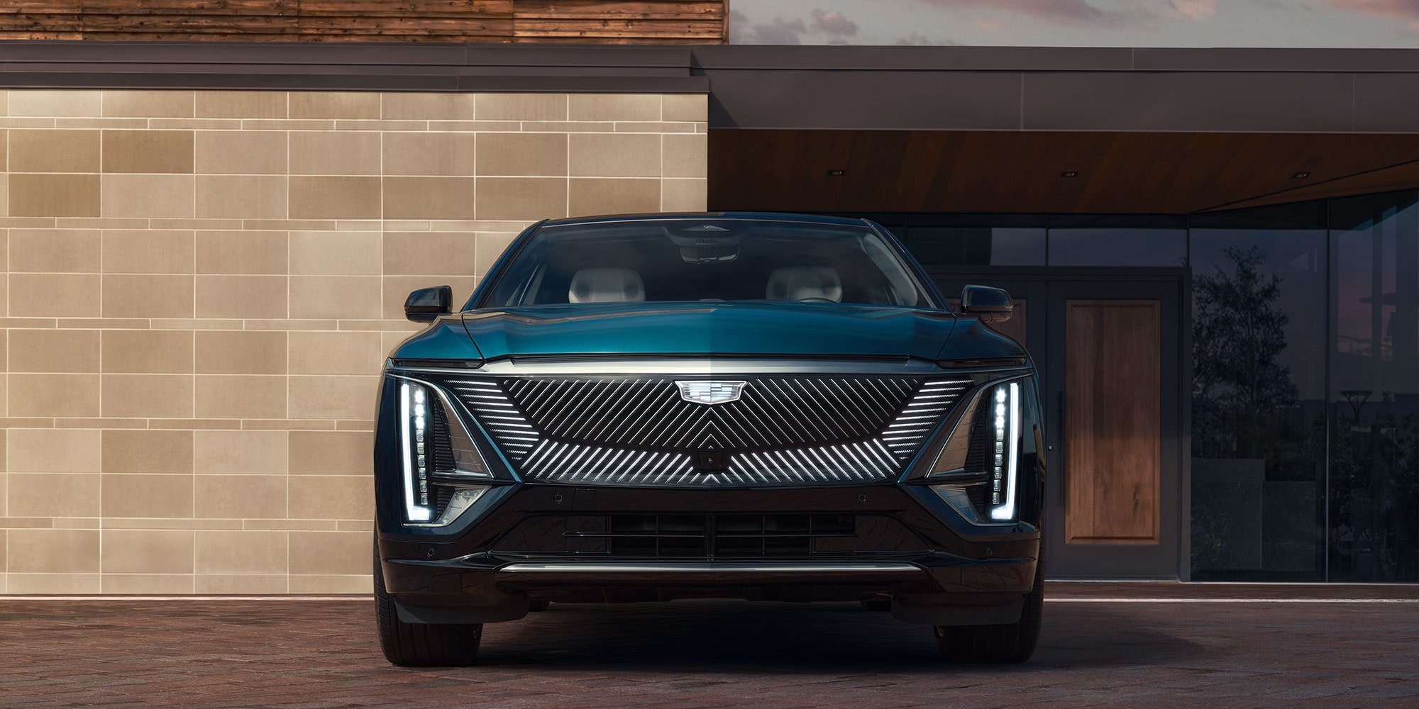 2027 cadillac lyriq front exterior grille 