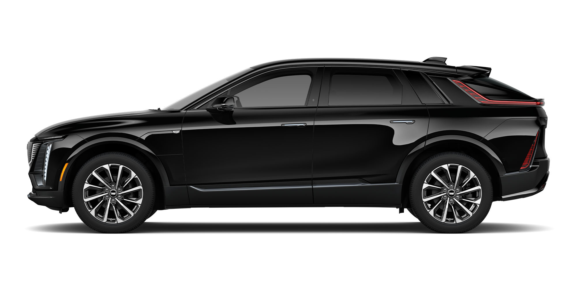 2027 Cadillac LYRIQ Sport With a Front Three-Quarter Exterior View
