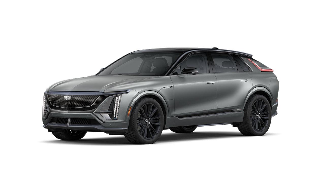 Three Quarter View of a Gray 2026 LYRIQ-V