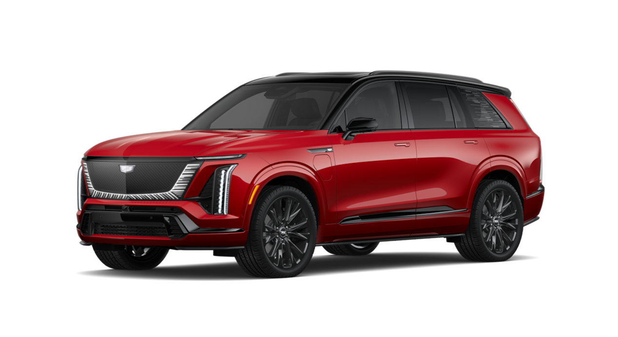 A Side Profile of the Silver 2026 Cadillac VISTIQ