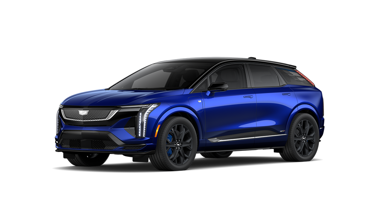 A Drivers Three-Quarter Profile of the Deep Ocean 2027 Cadillac OPTIQ-V