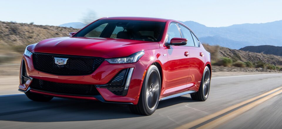 CTS-V Sedan on Track