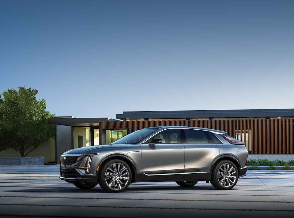 A cadillac suv