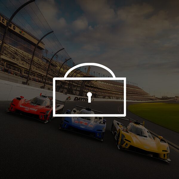The Cadillac V.Series Trio Speed on the Track in Daytona