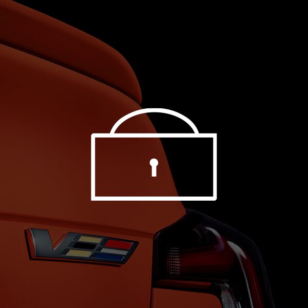 The Iconic V.Series Badging of Cadillac