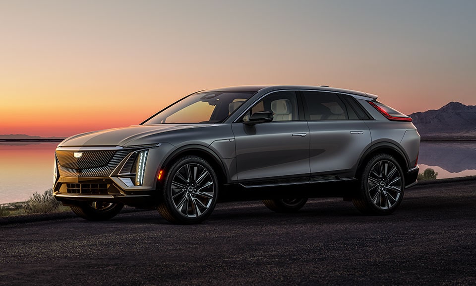 Cadillac LYRIQ First Edition All-Electric SUV Exterior Side View