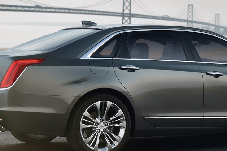 Dents and Scratches covered by Cadillac XS Wear Lease Protection