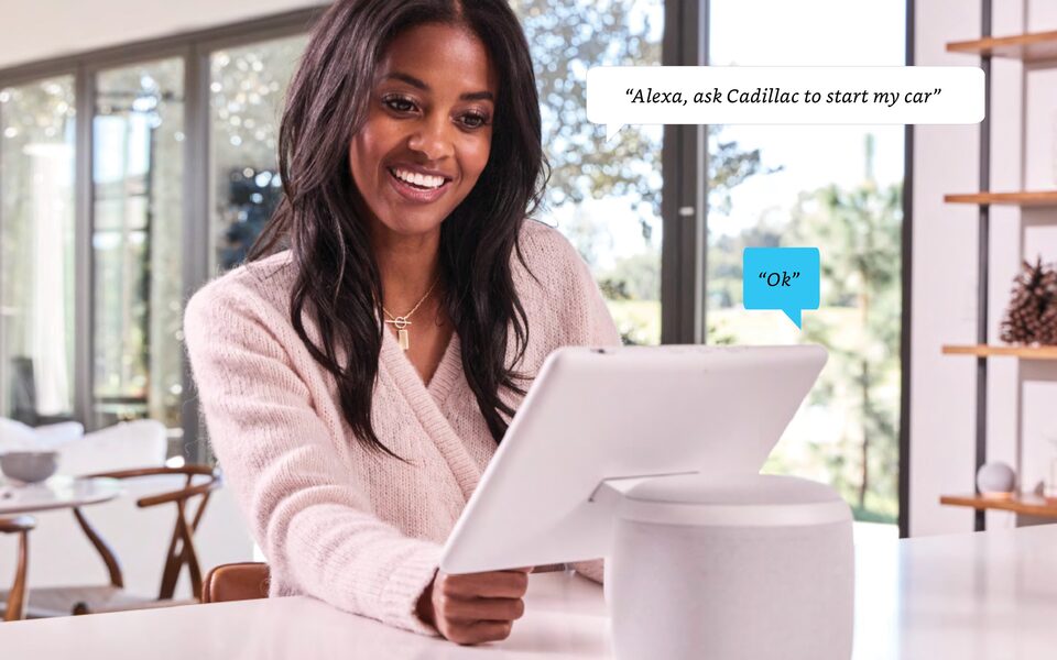Cadillac Ownership Technology: Amazon Alexa Start My Cadillac