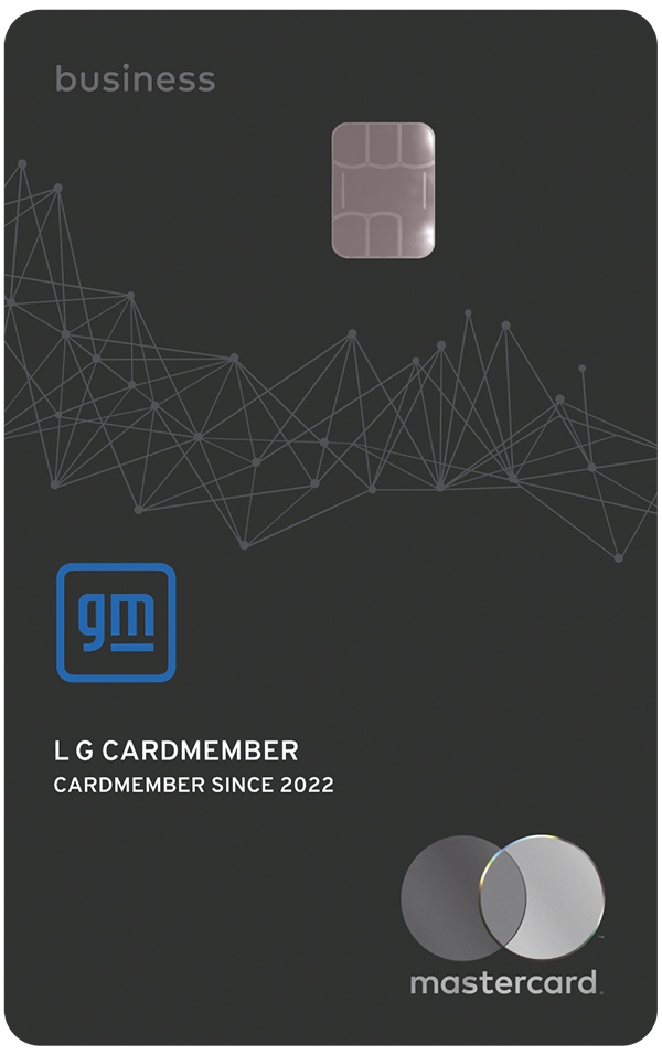 GM Business Master Card Used to Earn or Redeem Points