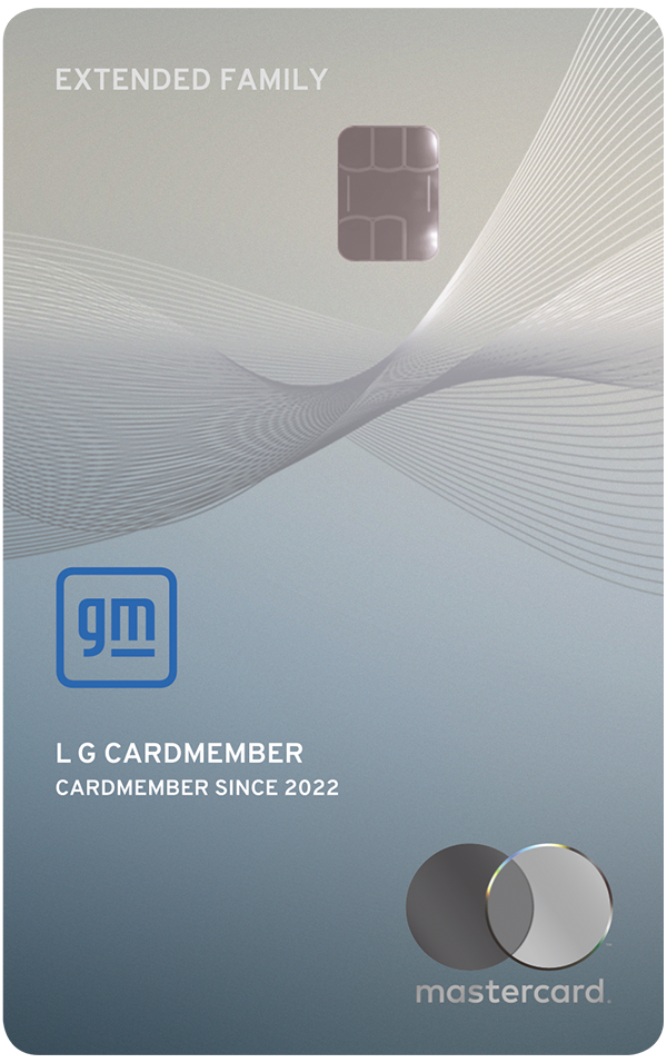 GM Extended Family Master Card Used to Earn or Redeem Point