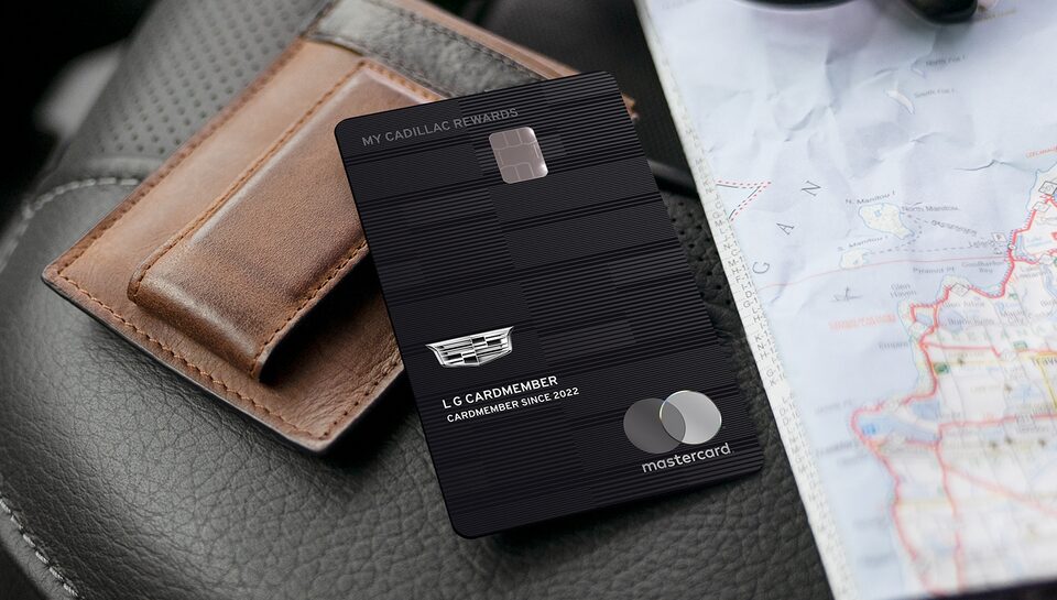 My Cadillac Rewards Card Used to Earn or Redeem Points