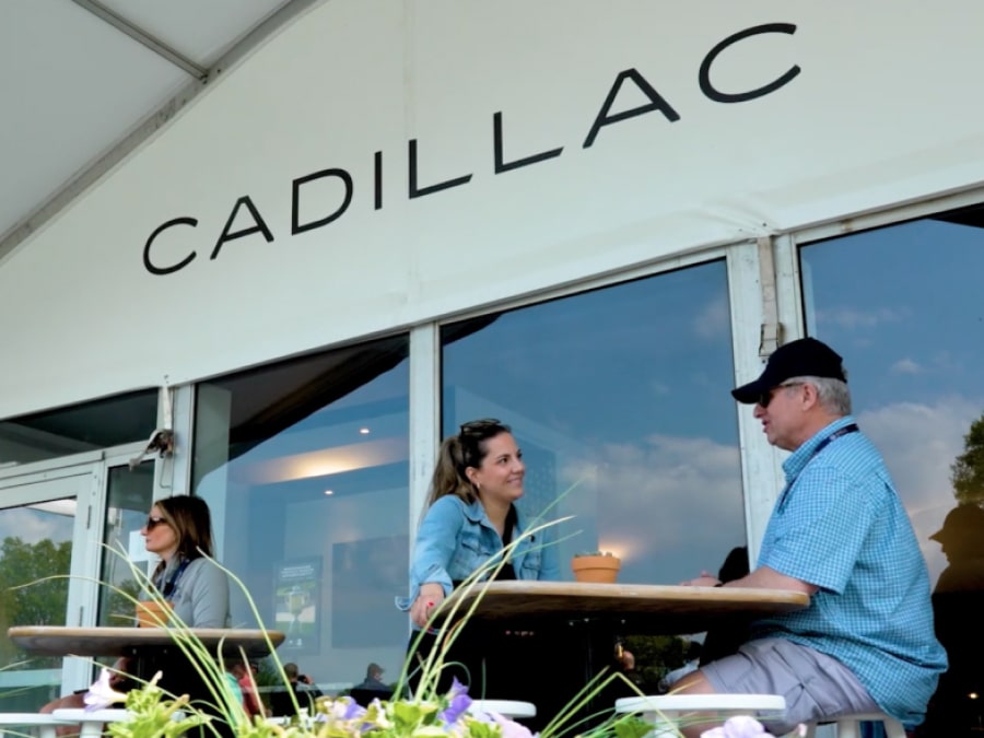 Spectators at the PGA US Open