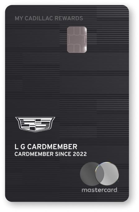 My Cadillac Rewards Credit Card