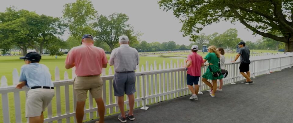 My Cadillac Rewards Member Watching Golf