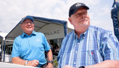 Pat and Gary enjoying the 2023 PGA Championship