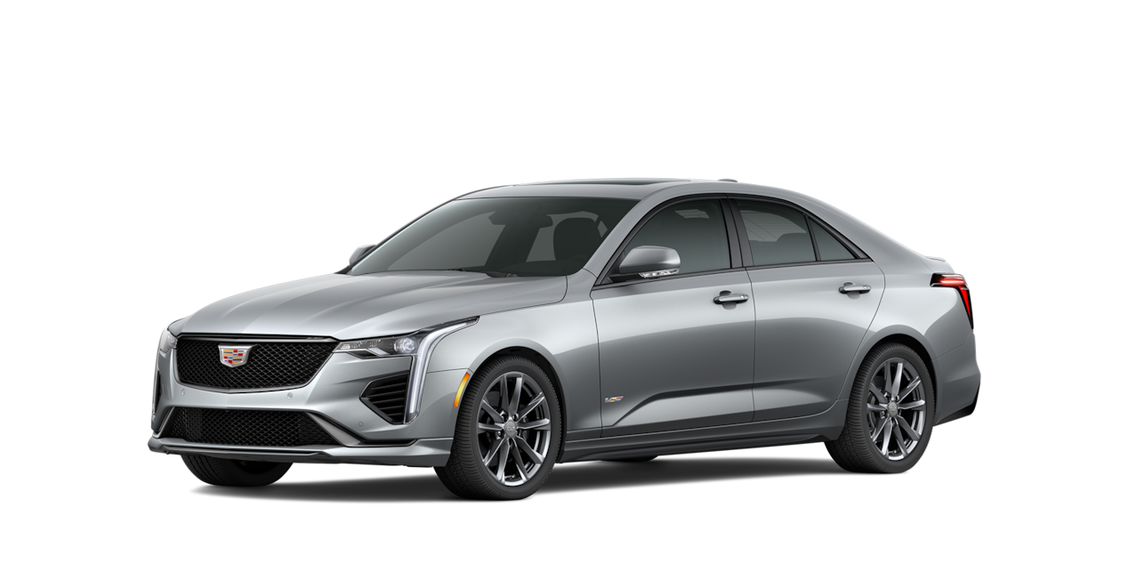 Three-quarter View of the 2026 CT4-V