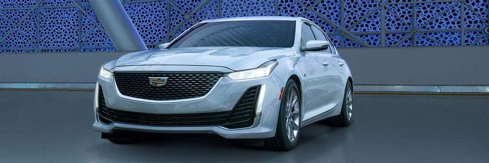 CTS Sedan Driving Under Bridge