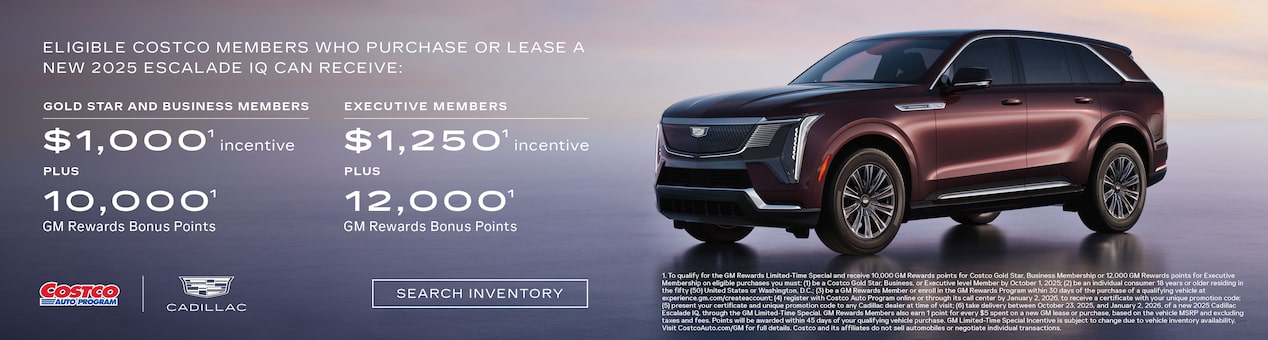 ESCALADE IQ Costco Offer