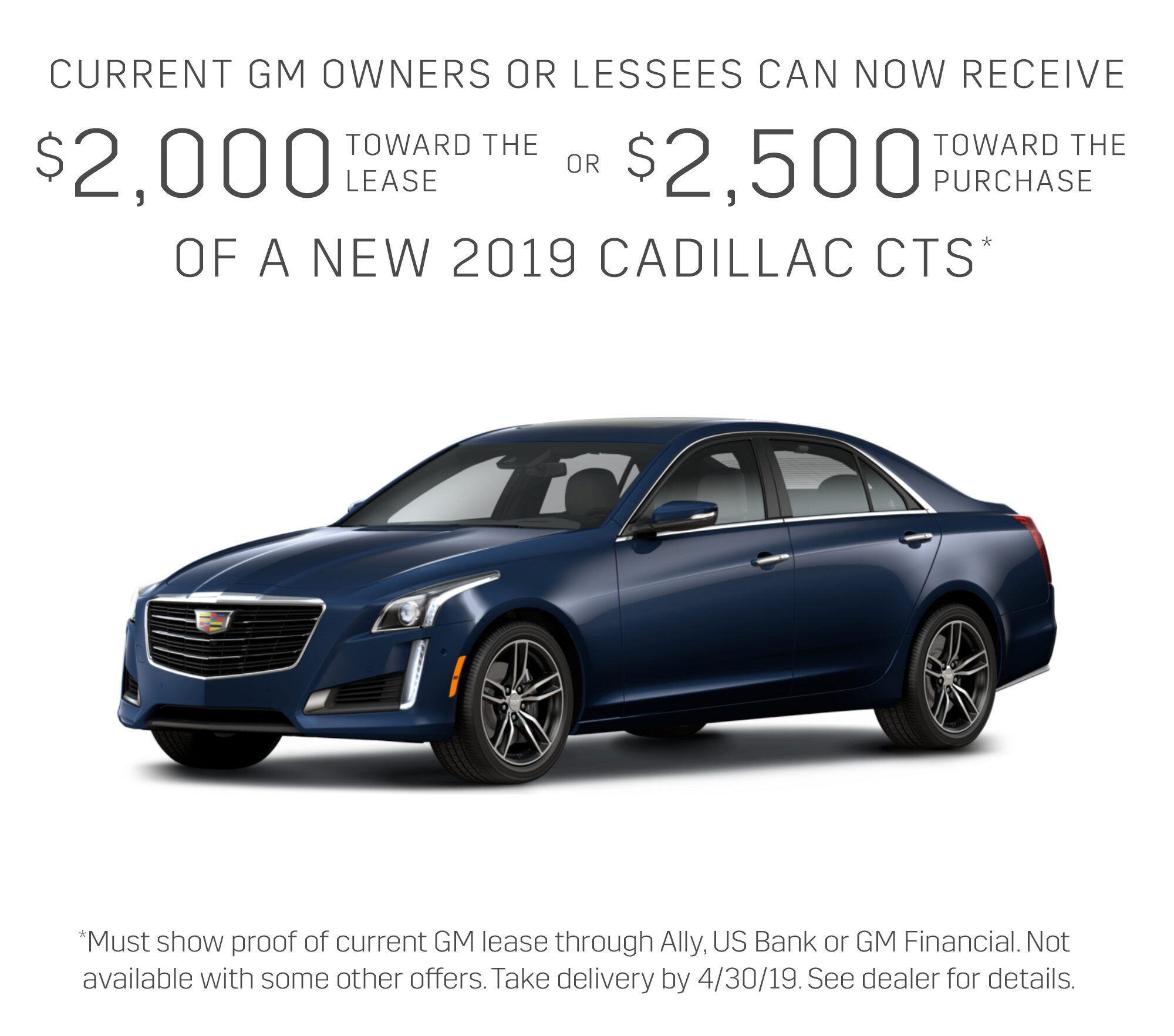 Current Offers Amp Special Deals Cadillac