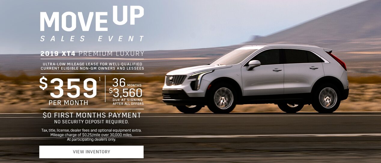 Current Offers Amp Special Deals Cadillac