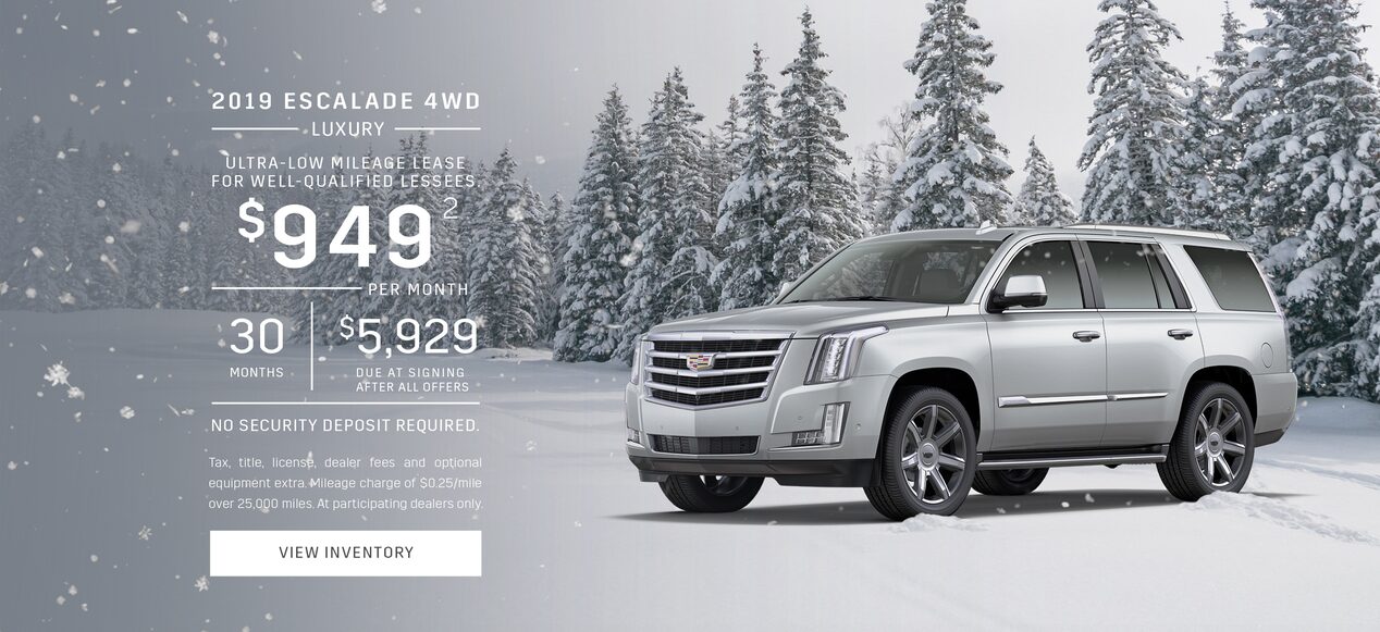 Current Offers Amp Special Deals Cadillac