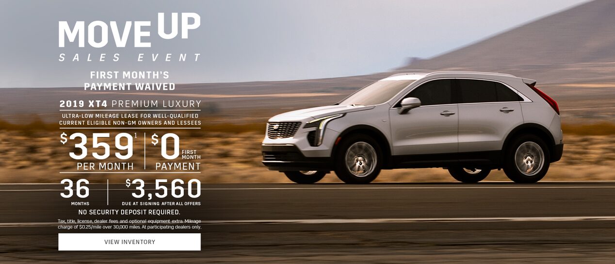 Current Offers Amp Special Deals Cadillac