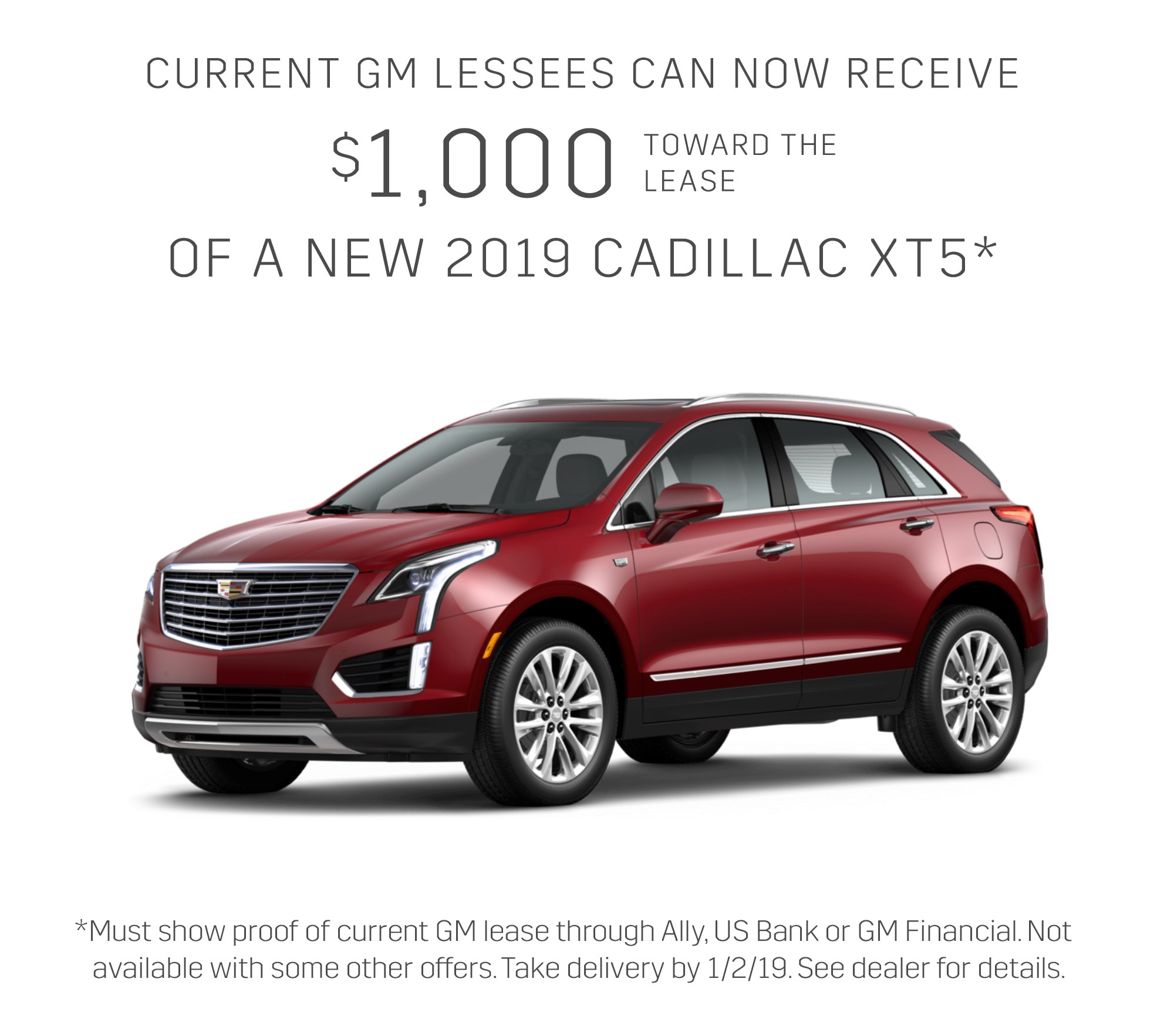 Current Offers Amp Special Deals Cadillac