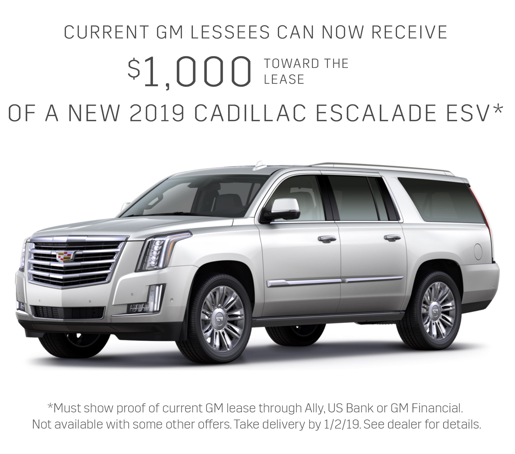 Current Offers Amp Special Deals Cadillac