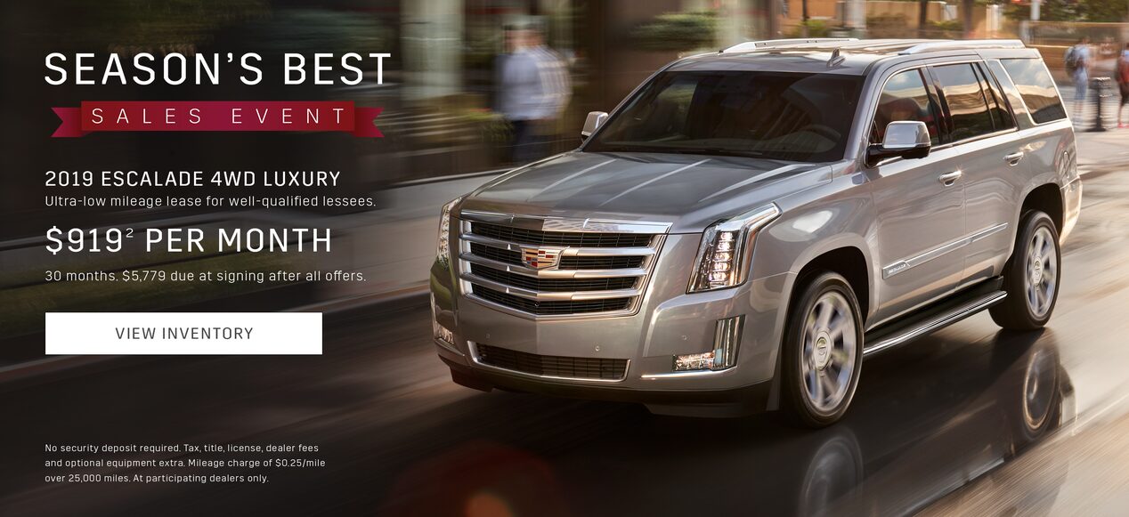 Current Offers Amp Special Deals Cadillac