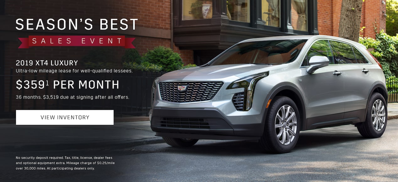 2024 Cadillac Xt4 Luxury Crossover Season S Best Event Offers