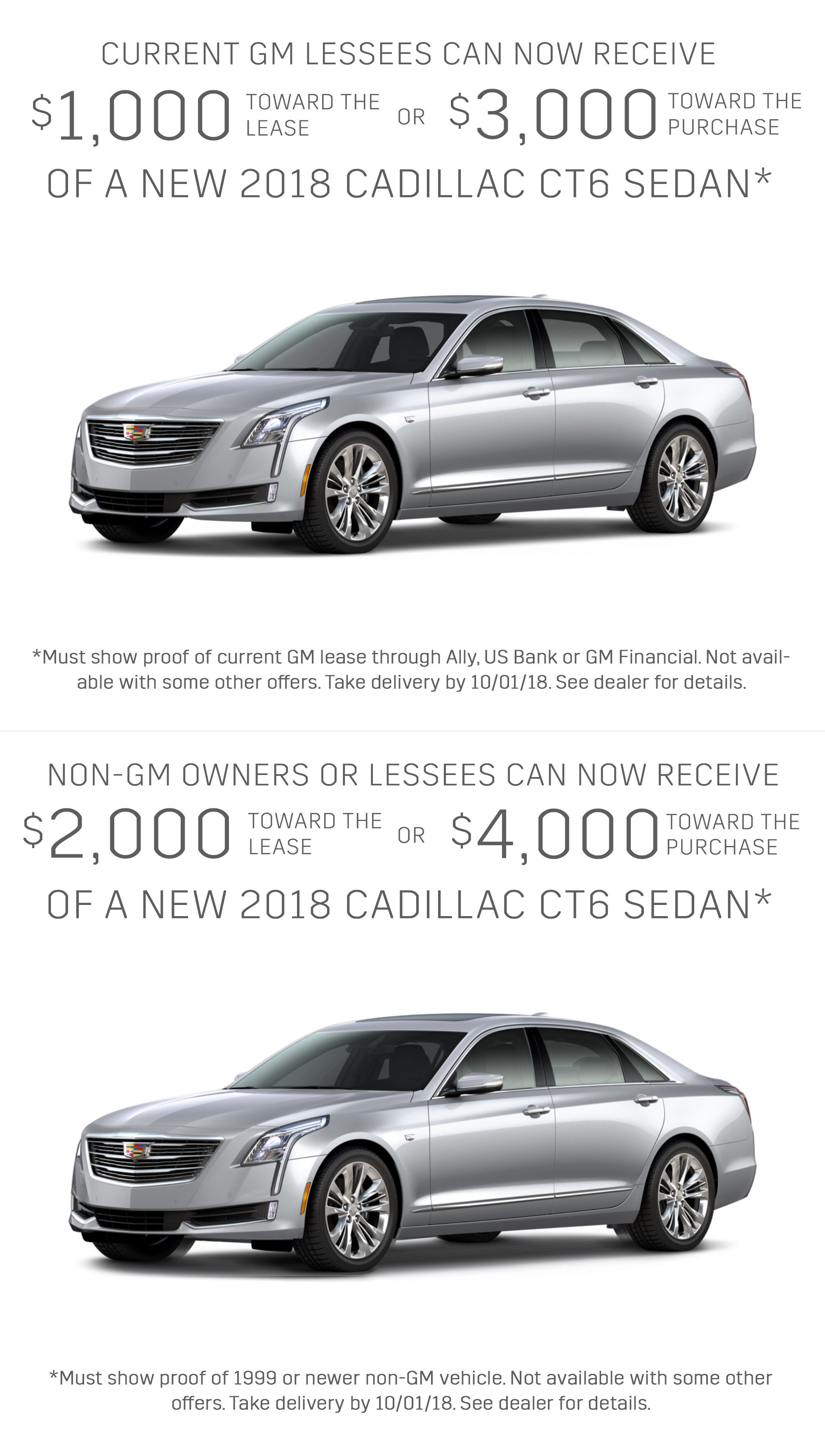 Current Offers Amp Special Deals Cadillac