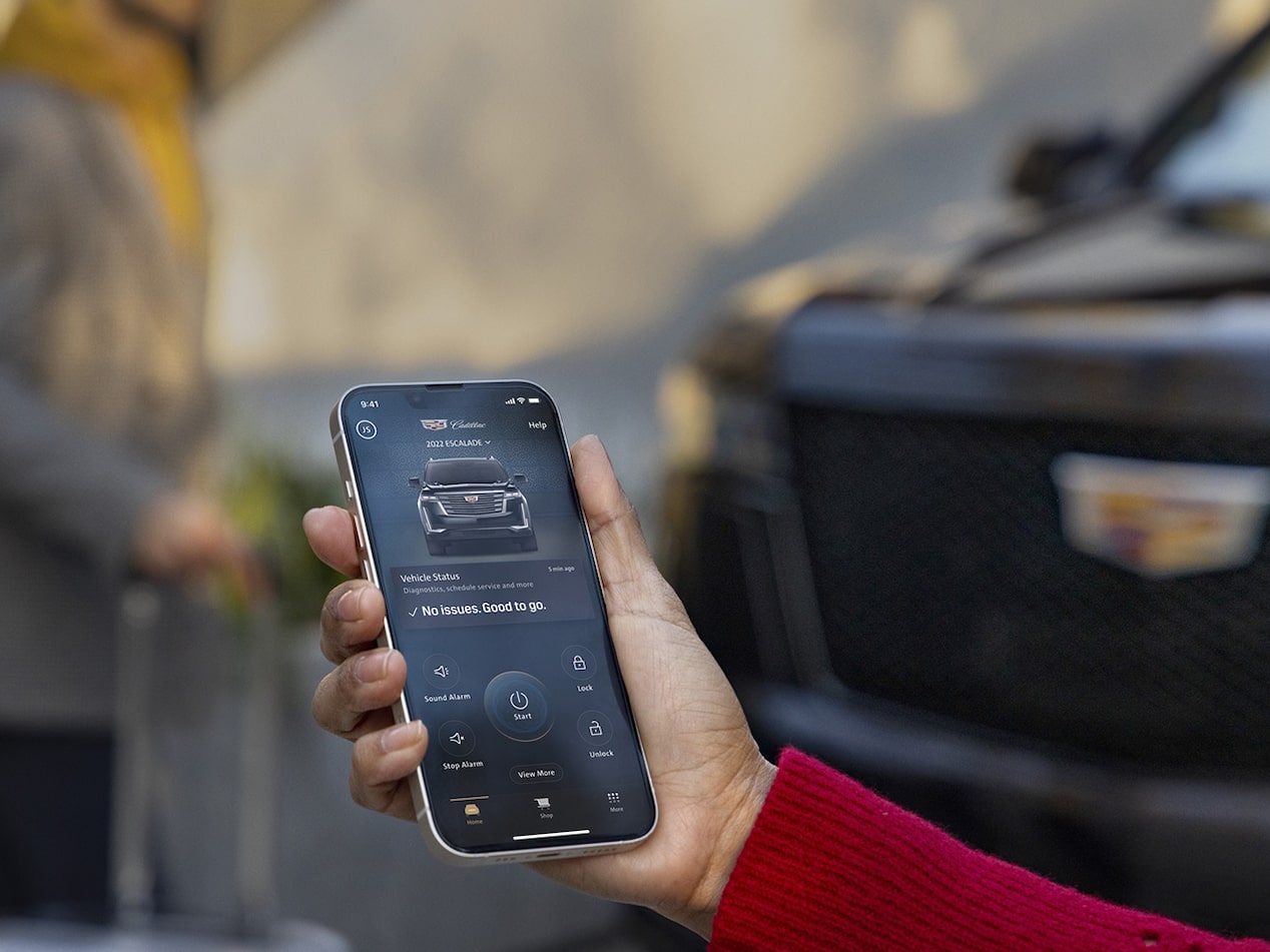 Cadillac, Escalate, mobile app