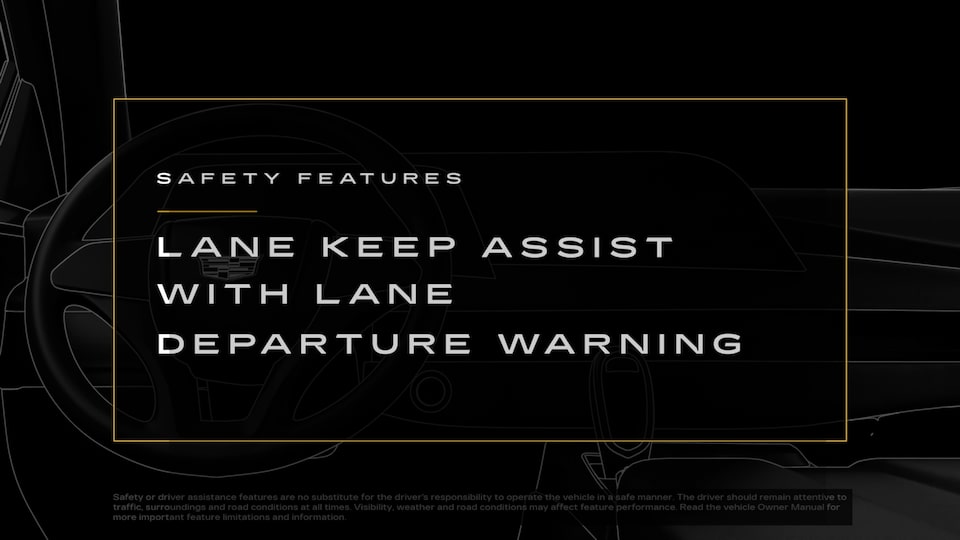 lane keep assist with lane departure warning