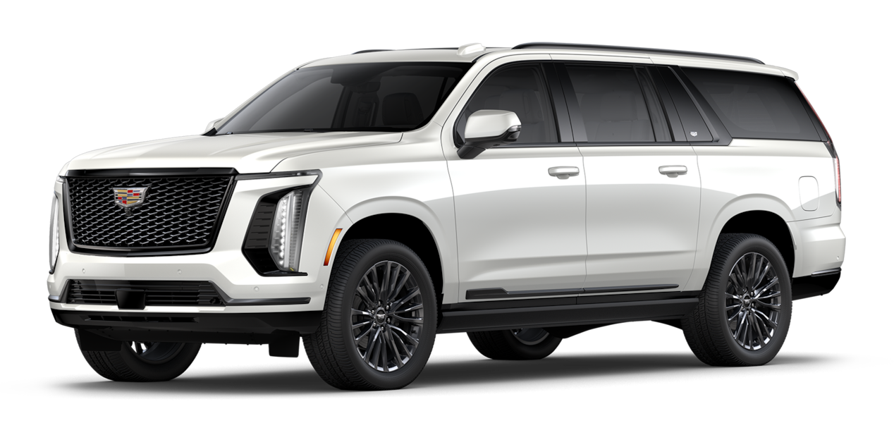 Three-quarter View of the 2025 Escalade ESV