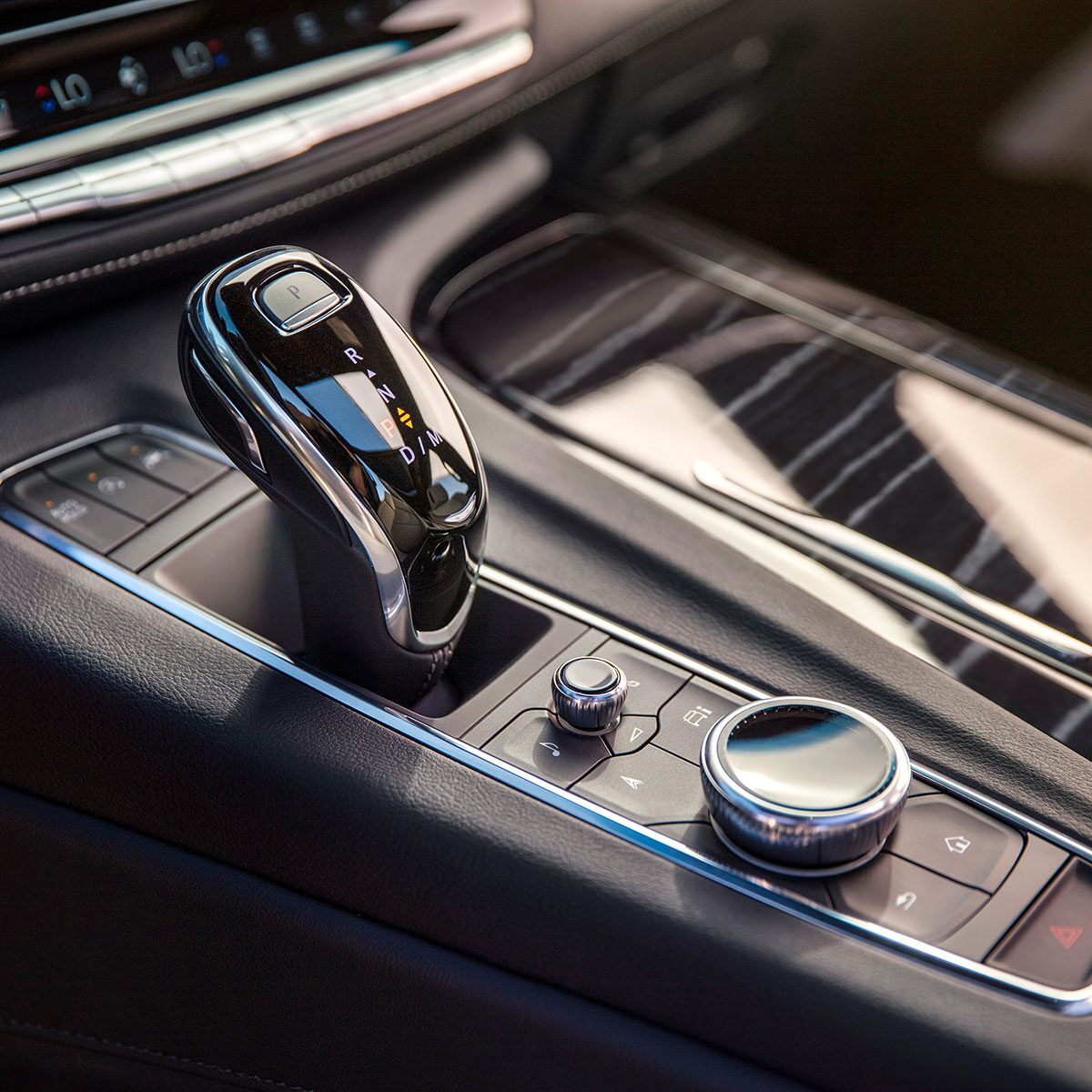 Close-Up on the Transmission of the Cadillac Escalade
