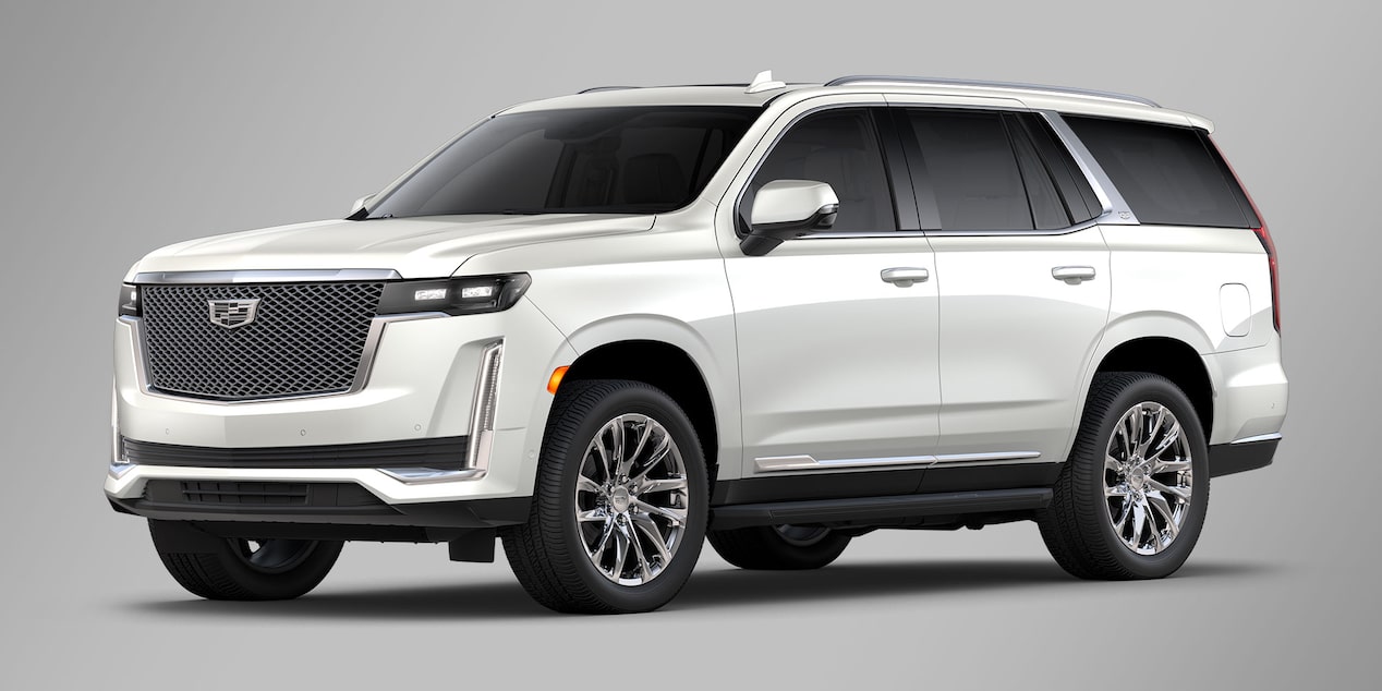 The Radiant White Cadillac Escalade