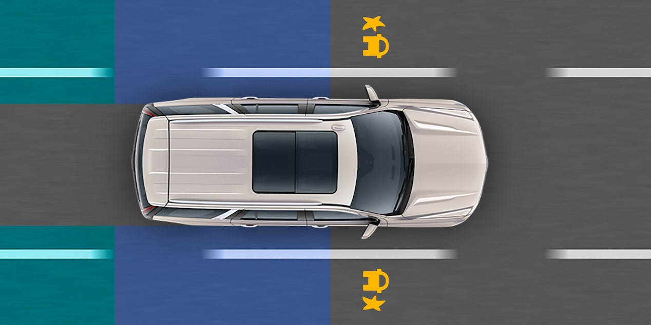 Visual of the Lane Change Alert