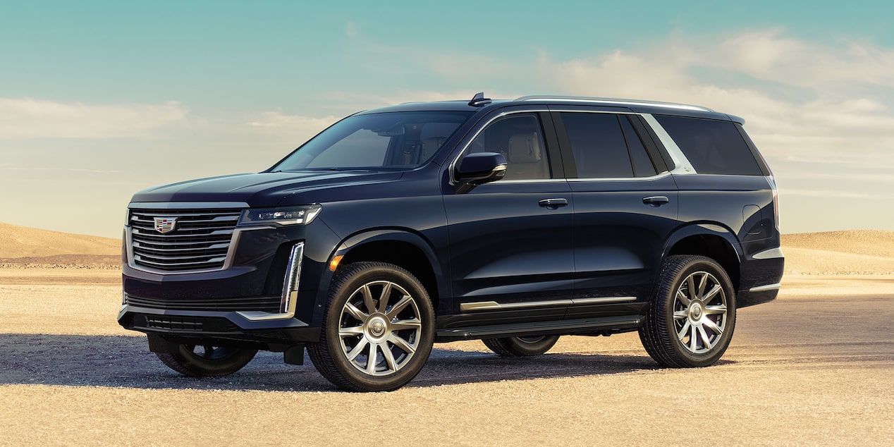 2024 Cadillac Escalade Parked in the Desert