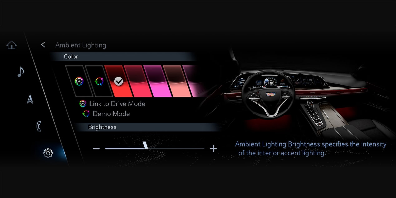 Cadillac Escalade Interior Ambient Lighting