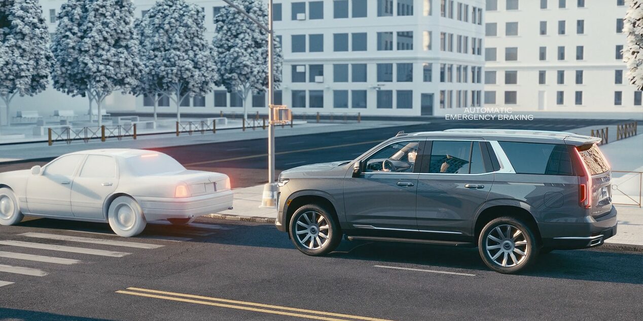 Automatic Emergency Braking Feature on the Cadillac Escalade