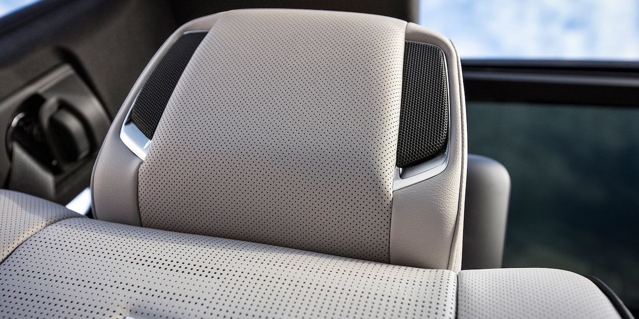 AKG Speakers Built into Cadillac Escalade Headrests
