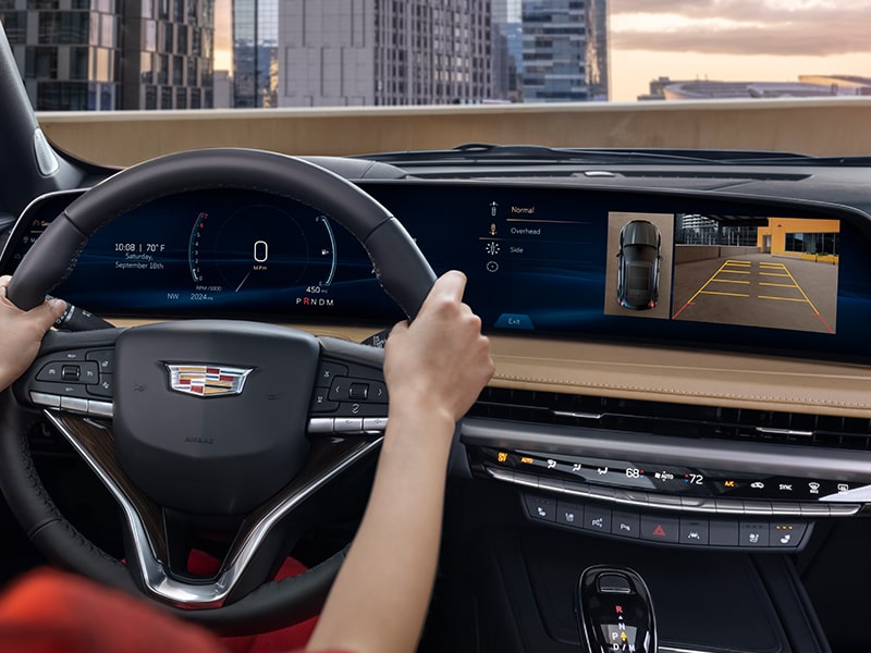The HD Surround Vision on Display of the XT4's Infotainment System