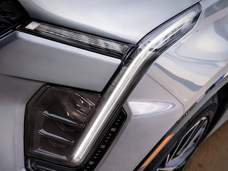 The Stunning Design of the XT4's LED Headlamps