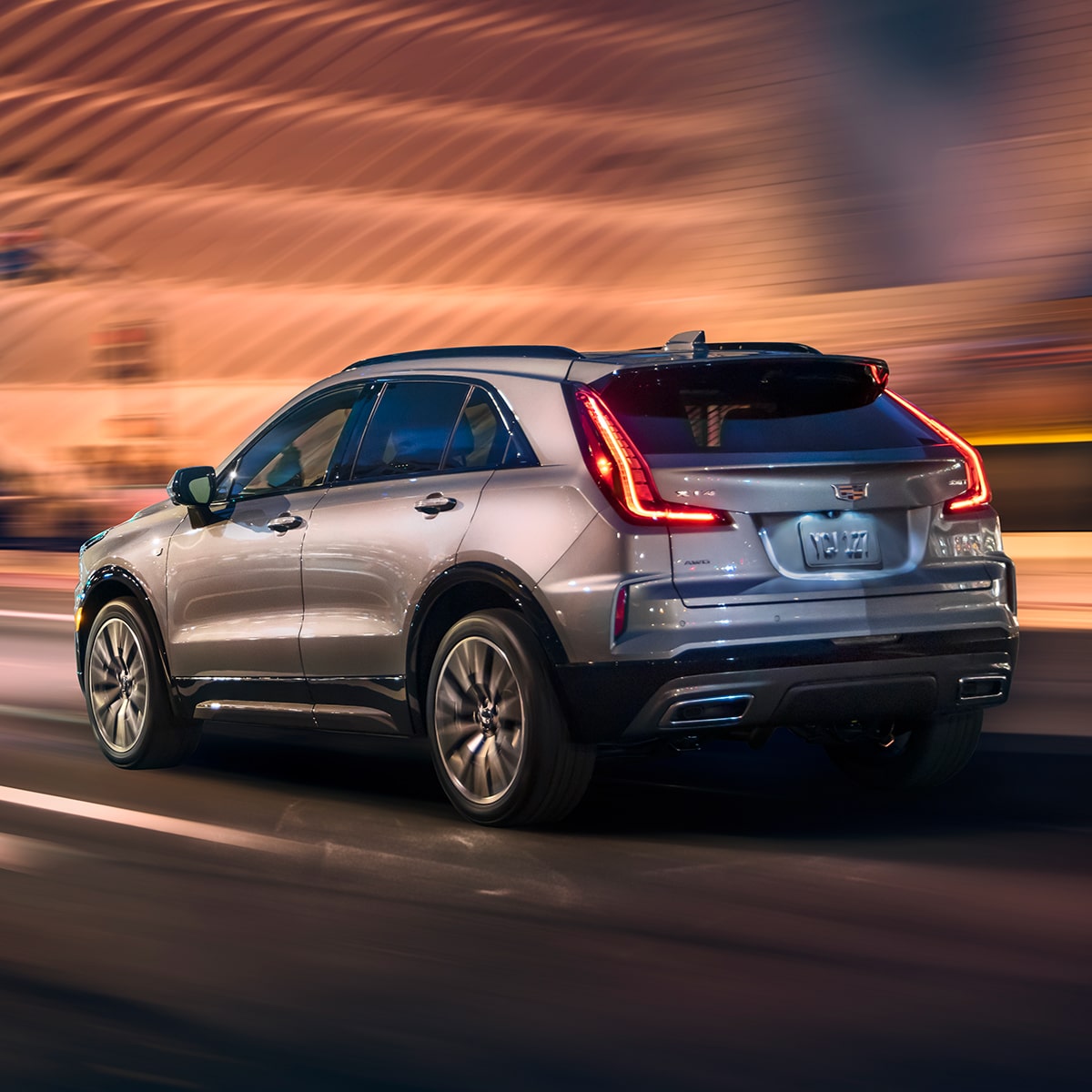 The XT4 Driving Ferociously Fast Through the City at Night