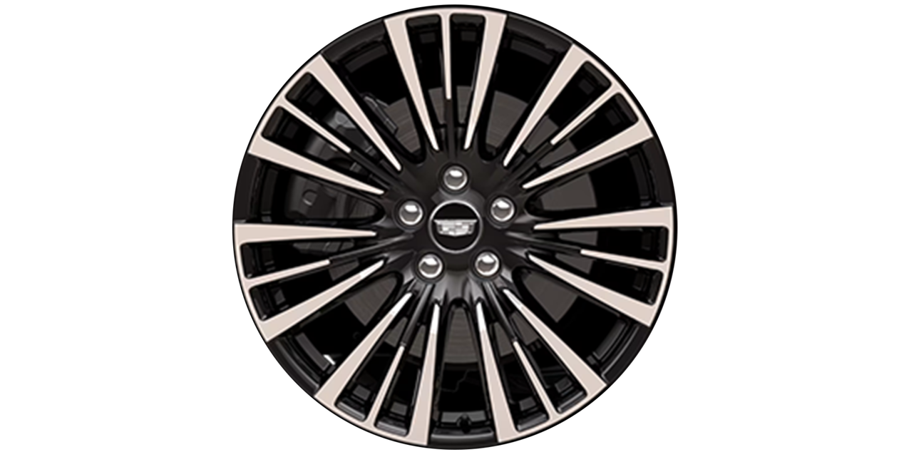 Versión de rin del modelo Premium Luxury de la Cadillac XT4 2024