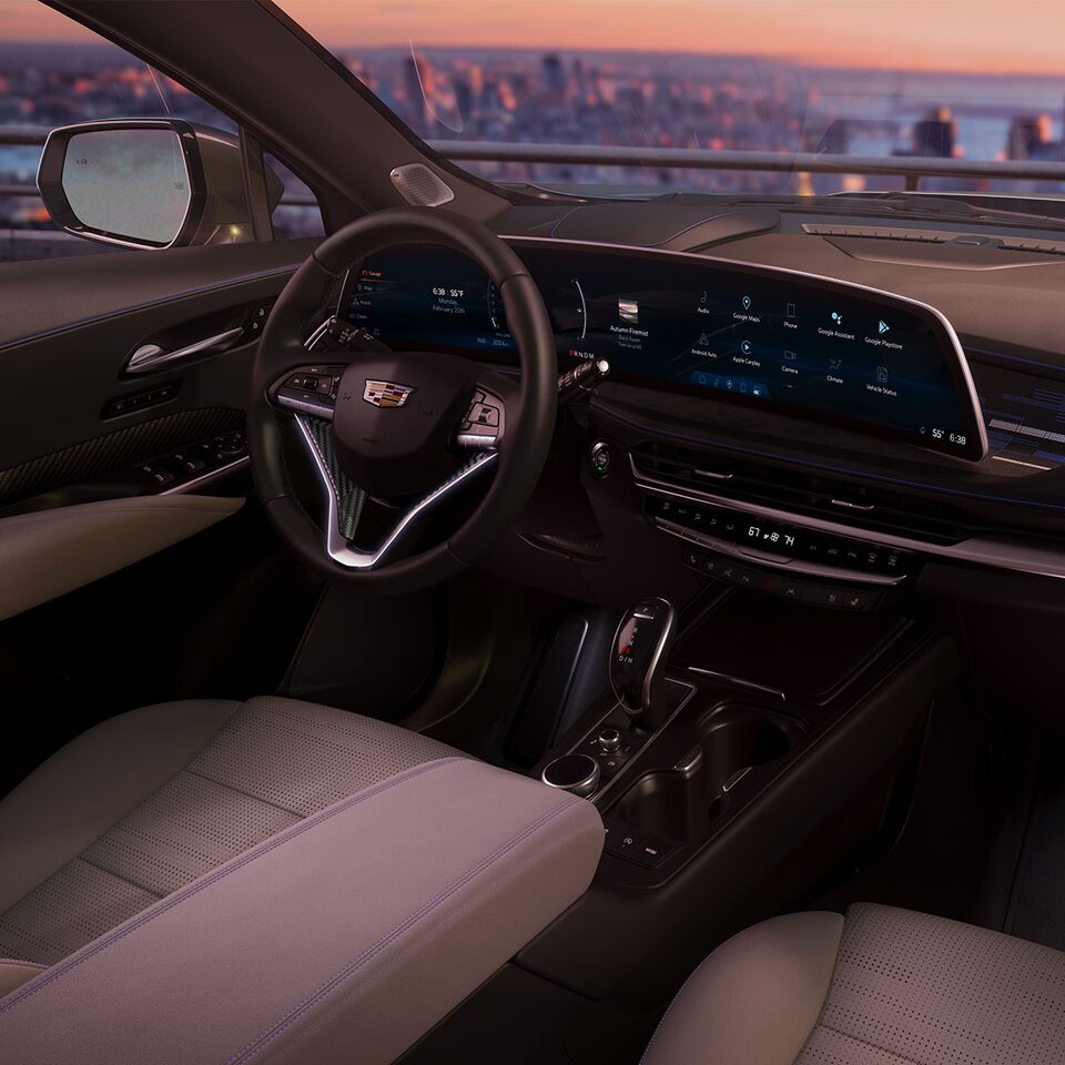 The Technology Packed XT4 with an Incredible View of the City During Sunset