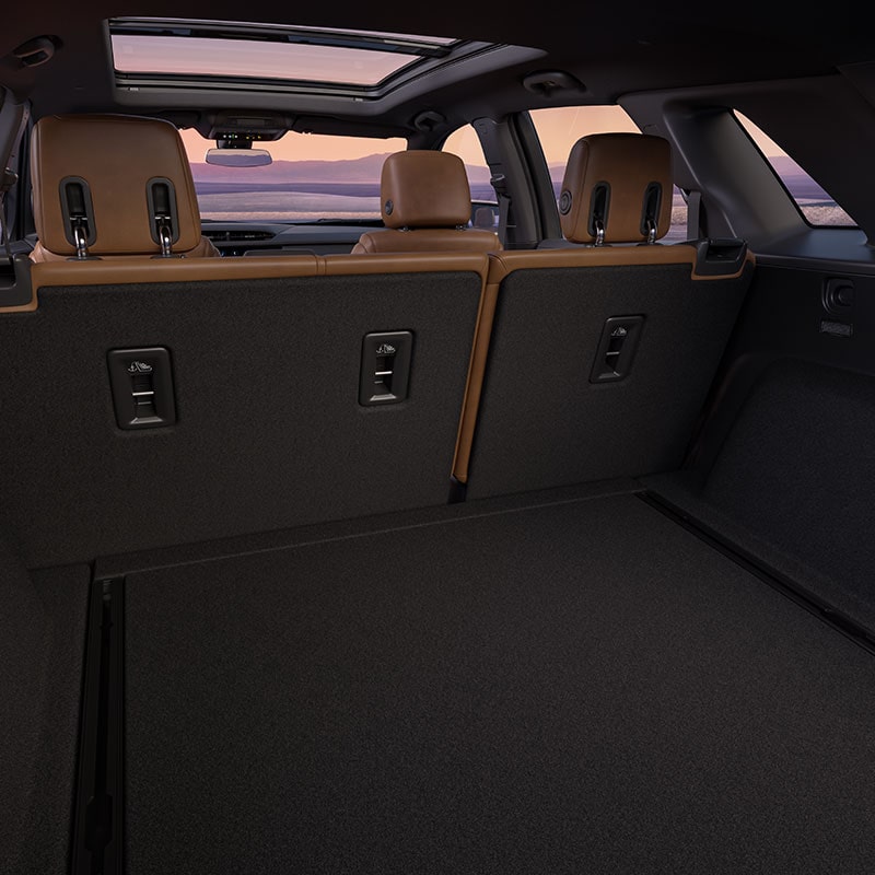 Spacious Trunk Cargo Space in the Interior of The Cadillac XT5